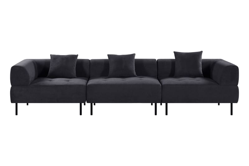 Stratham 3-seters Modulsofa - Blå - Møbler - Sofaer - Modulsofaer - Komplett modulsofa