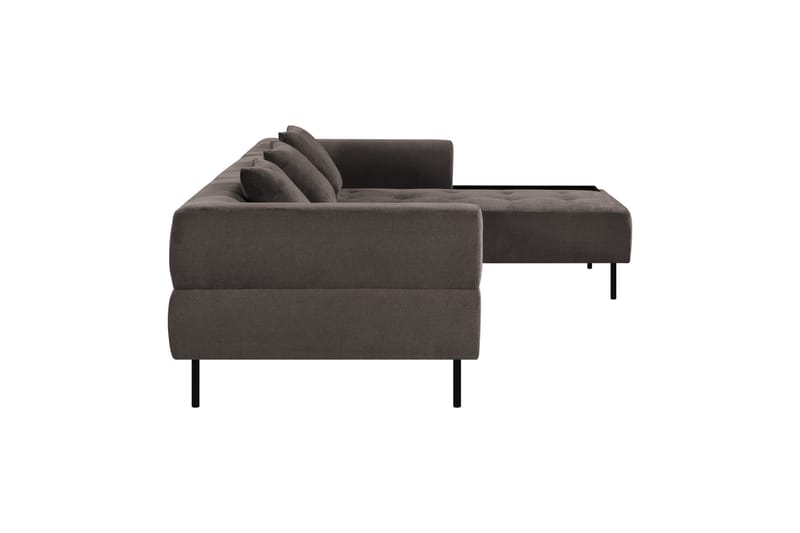 Stratham 3-seters Modulsofa Divan Høyre - Grå - Møbler - Sofaer - Modulsofaer - Komplett modulsofa