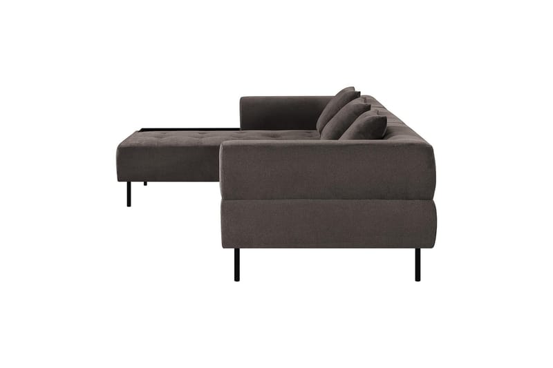 Stratham 3-seters Modulsofa Divan Venstre - Grå - Møbler - Sofaer - Modulsofaer - Komplett modulsofa