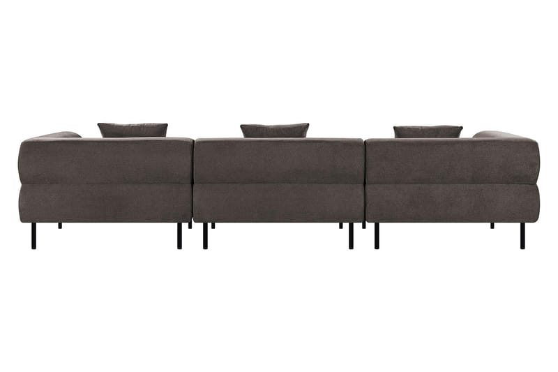 Stratham 3-seters Modulsofa Divan Venstre - Grå - Møbler - Sofaer - Modulsofaer - Komplett modulsofa
