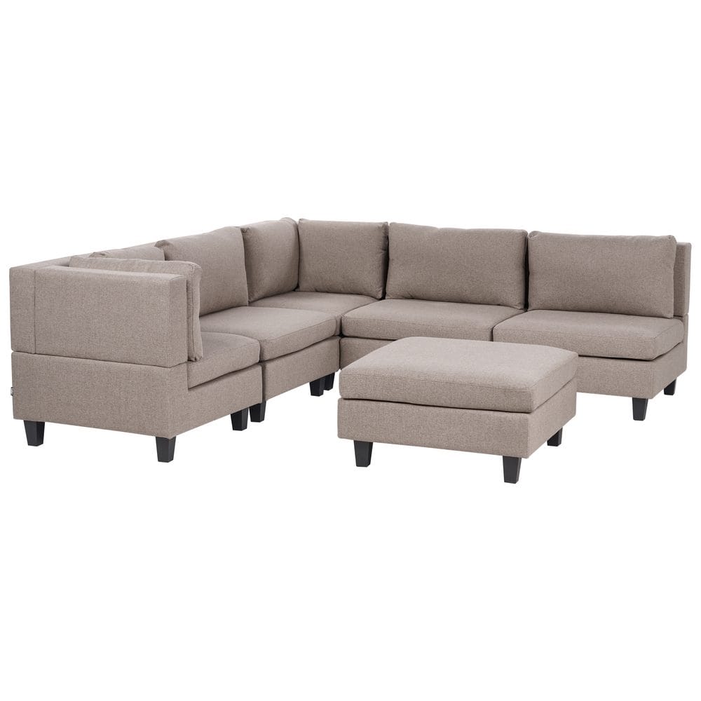 Komplett modulsoffa Brun, Svart -