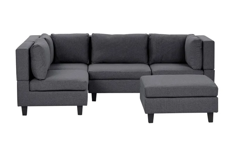 Komplett modulsoffa Grå - Møbler - Sofaer - Modulsofaer - Komplett modulsofa