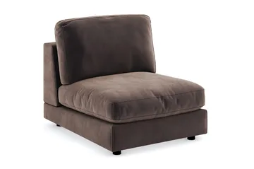 Arken 1-seters Midtmodul i Fløyel 90 cm bred