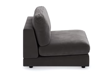 Arken 1-seters Midtmodul i Fløyel 90 cm bred - Mørk grå - Møbler - Sofaer - Modulsofaer - Midtmodul