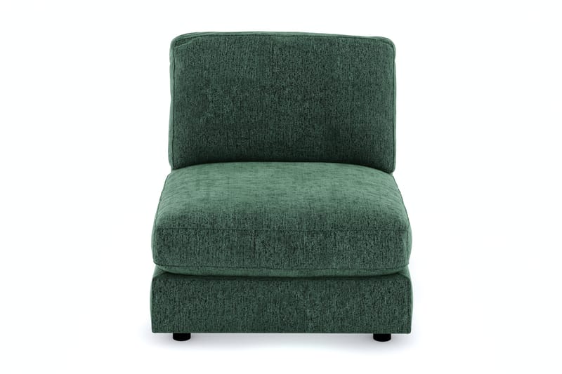 Arken 1-seters Midtmodul i Fløyel 90 cm bred - Mørk grønn - Møbler - Sofaer - Modulsofaer - Midtmodul