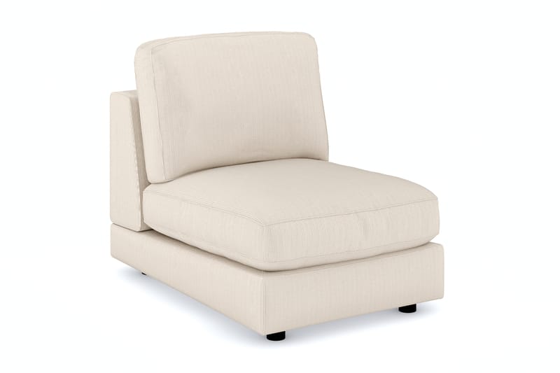 Arken 1-seters Midtmodul i Manchester 70 cm bred - Beige - Møbler - Sofaer - Modulsofaer - Midtmodul