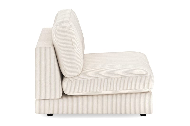 Arken 1-seters Midtmodul i Manchester 70 cm bred - Beige - Møbler - Sofaer - Modulsofaer - Midtmodul