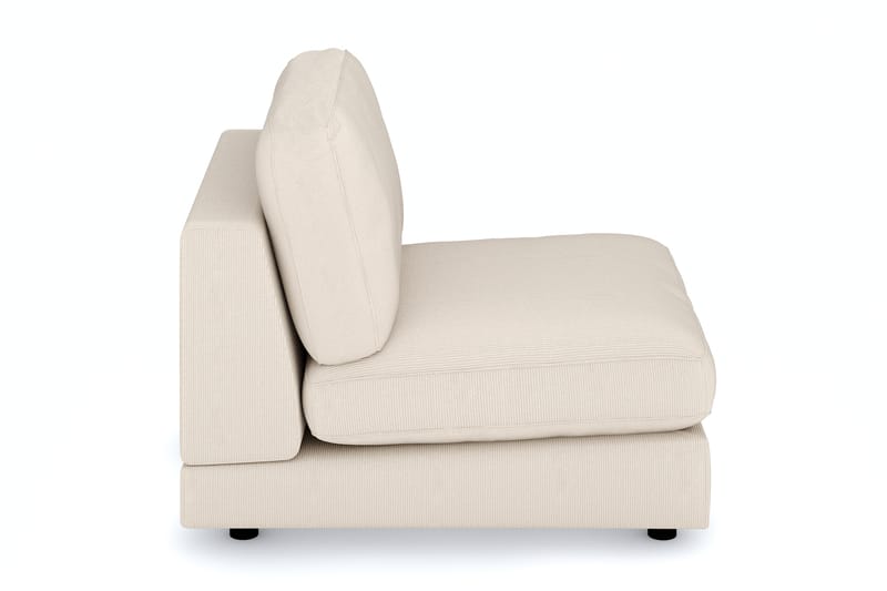 Arken 1-seters Midtmodul i Manchester 90 cm bred - Beige - Møbler - Sofaer - Modulsofaer - Midtmodul