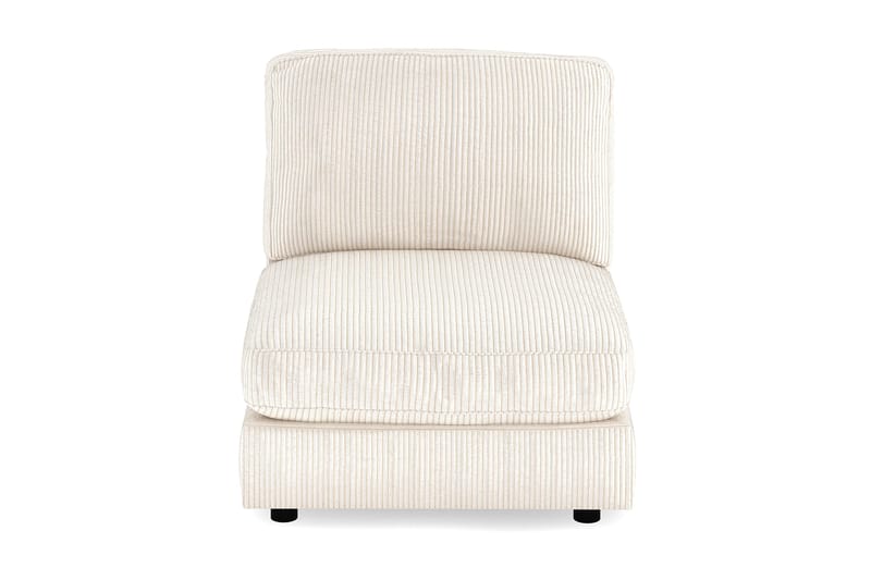 Arken 1-seters Midtmodul i Manchester 90 cm bred - Beige - Møbler - Sofaer - Modulsofaer - Midtmodul