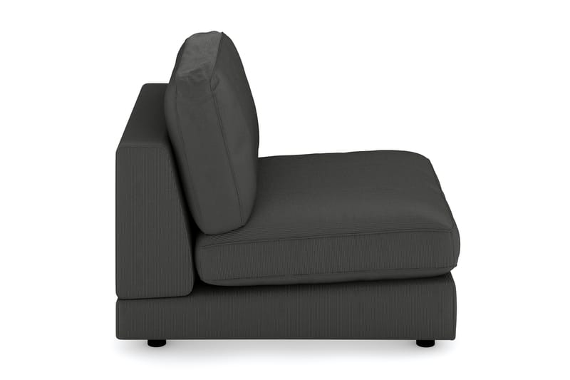 Arken 1-seters Midtmodul i Manchester 90 cm bred - Mørk grå - Møbler - Sofaer - Modulsofaer - Midtmodul