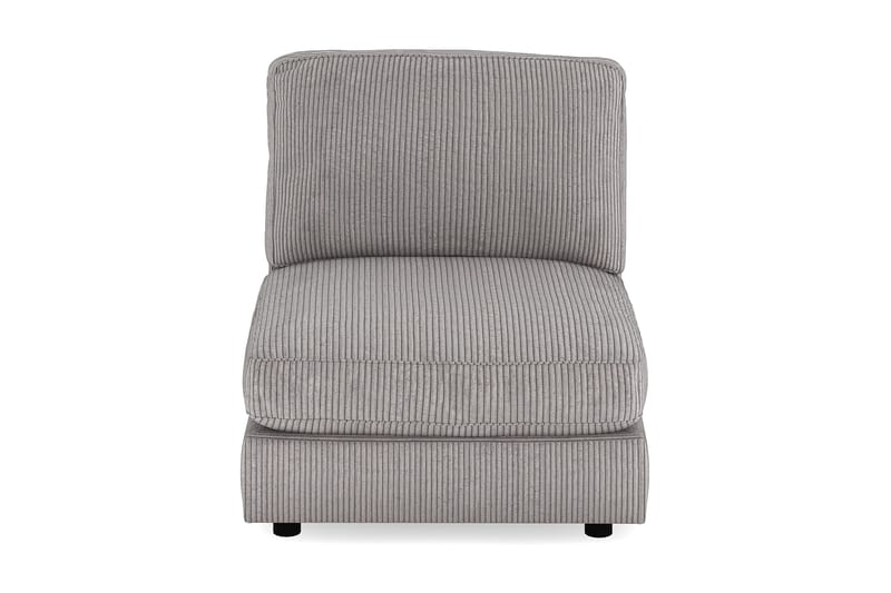 Arken 1-seters Midtmodul i Manchester 90 cm bred - Mørk grå - Møbler - Sofaer - Modulsofaer - Midtmodul