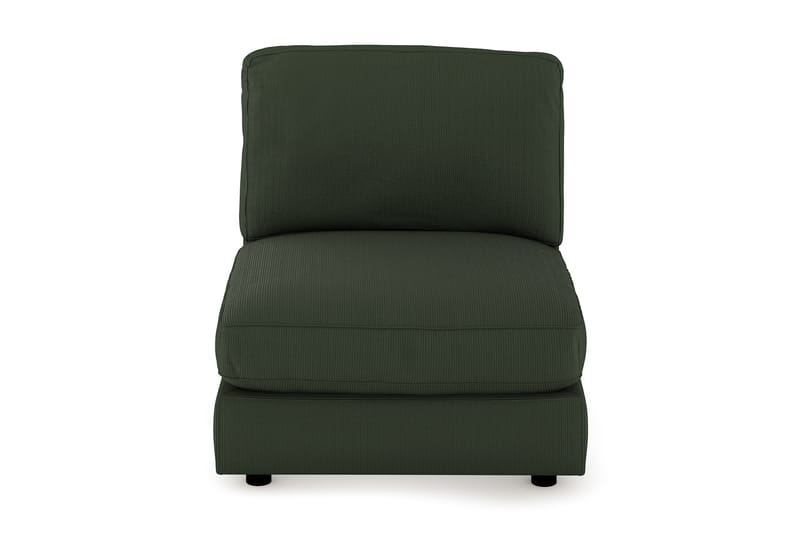 Arken 1-seters Midtmodul i Manchester 90 cm bred - Mørk grønn - Møbler - Sofaer - Modulsofaer - Midtmodul