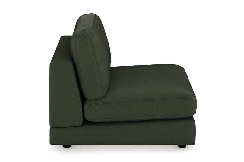 Arken 1-seters Midtmodul i Manchester 90 cm bred - Mørk grønn - Møbler - Sofaer - Modulsofaer - Midtmodul