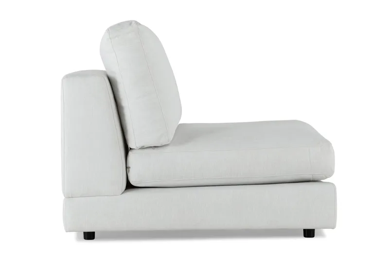 Arken 1-seters Midtmodul i Stoff 70 cm bred - Beige - Møbler - Sofaer - Modulsofaer - Midtmodul