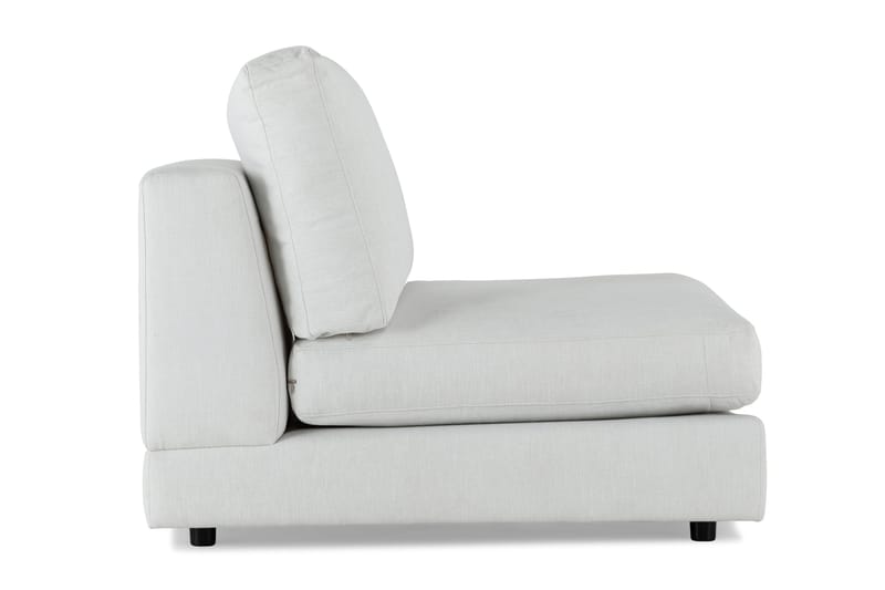 Arken 1-seters Midtmodul i Stoff 70 cm bred - Beige - Møbler - Sofaer - Modulsofaer - Midtmodul