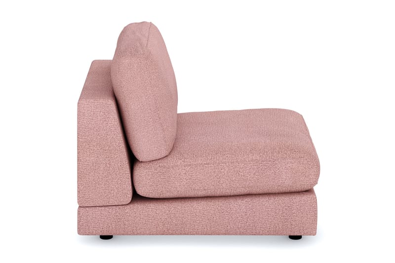 Arken 1-seters Midtmodul i Stoff 70 cm bred - Rosa - Møbler - Sofaer - Modulsofaer - Midtmodul