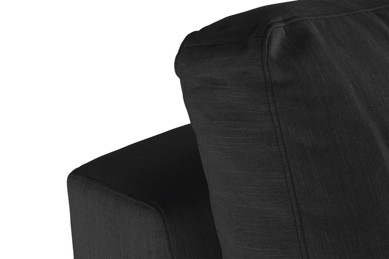 Arken 1-seters Midtmodul i Stoff 70 cm bred - Svart - Møbler - Sofaer - Modulsofaer - Midtmodul