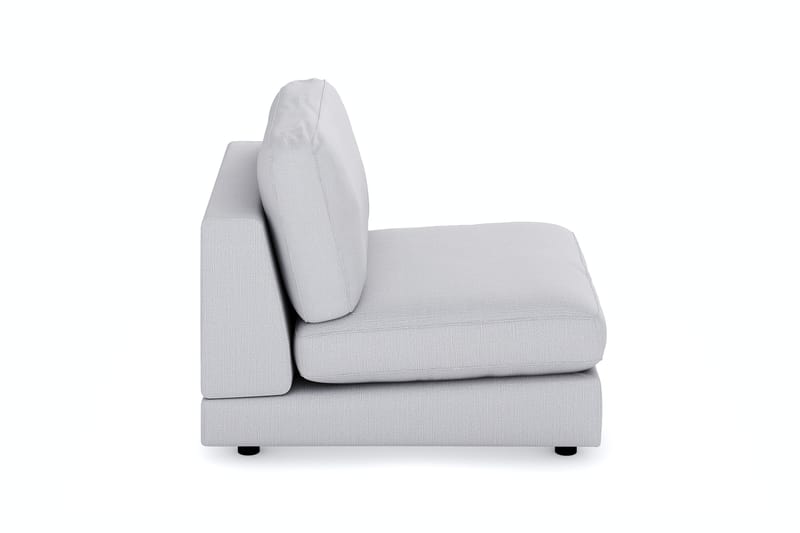 Arken 1-seters Midtmodul i Stoff 90 cm bred - Grå - Møbler - Sofaer - Modulsofaer - Midtmodul