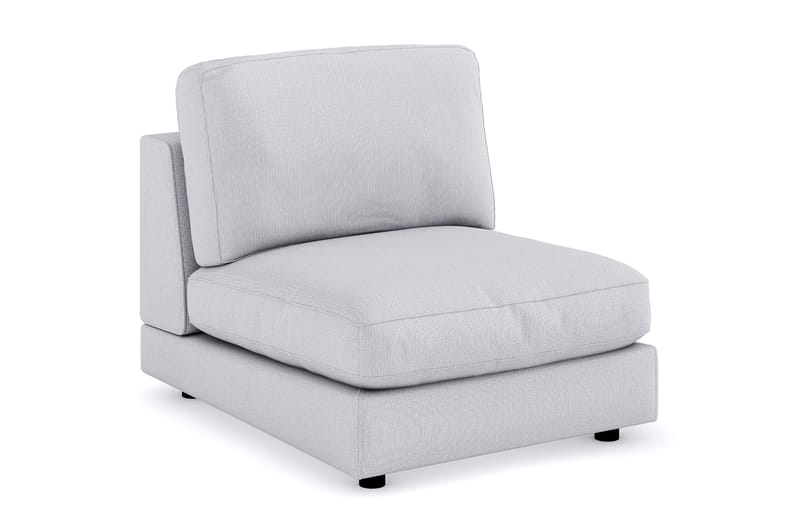 Arken 1-seters Midtmodul i Stoff 90 cm bred - Grå - Møbler - Sofaer - Modulsofaer - Midtmodul