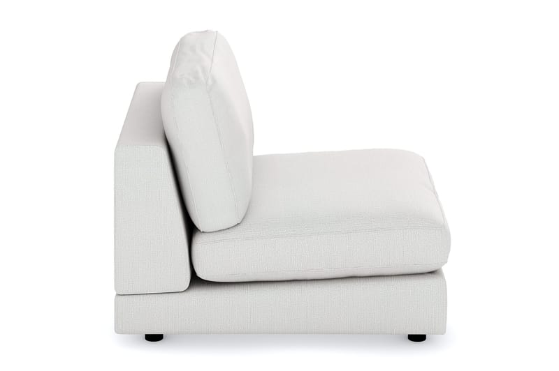 Arken 1-seters Midtmodul i Stoff 90 cm bred - Lys grå - Møbler - Sofaer - Modulsofaer - Midtmodul