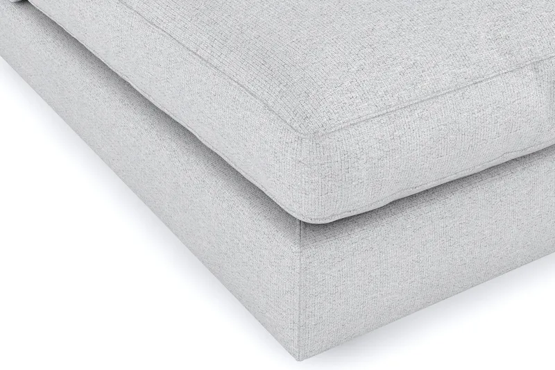 Arken 1-seters Midtmodul i Stoff 90 cm bred - Lys grå - Møbler - Sofaer - Modulsofaer - Midtmodul