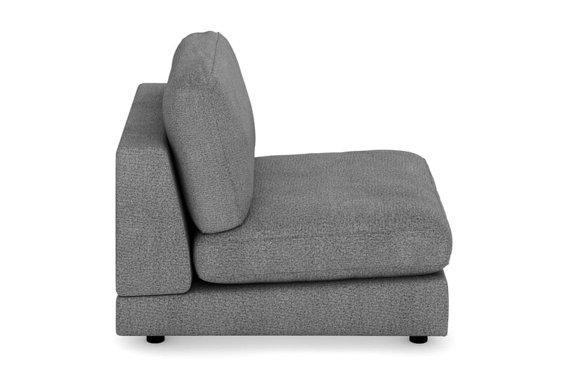 Arken 1-seters Midtmodul i Stoff 90 cm bred - Mørk grå - Møbler - Sofaer - Modulsofaer - Midtmodul