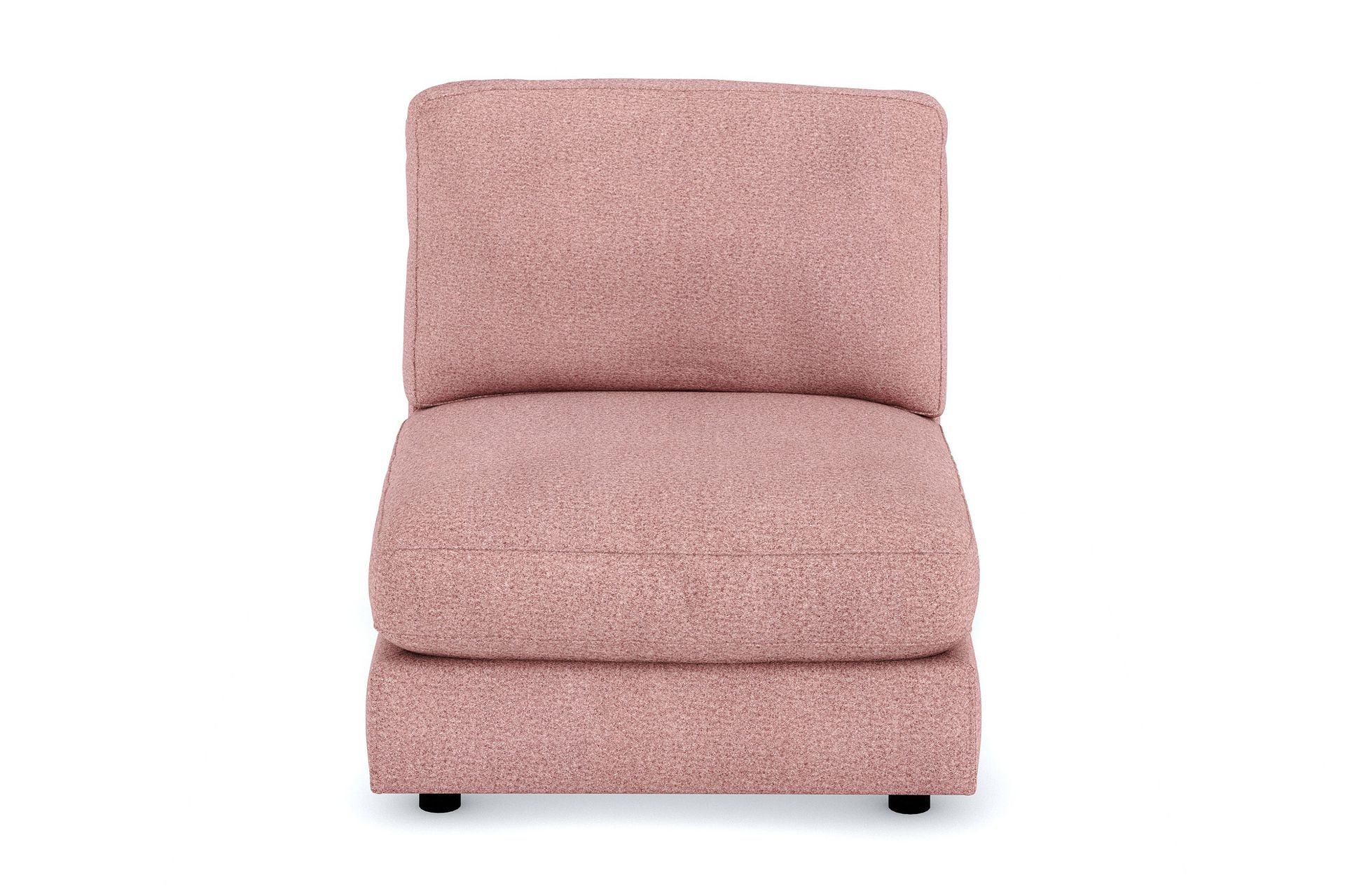 Arken 1-seters Midtmodul i Stoff 90 cm bred - Rosa - Møbler - Sofaer - Modulsofaer - Midtmodul