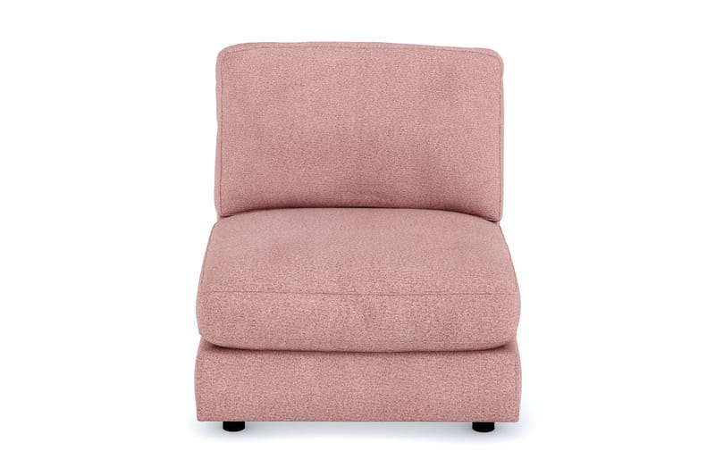 Arken 1-seters Midtmodul i Stoff 90 cm bred - Rosa - Møbler - Sofaer - Modulsofaer - Midtmodul