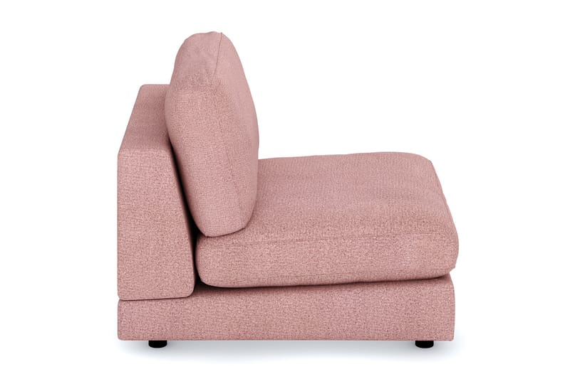 Arken 1-seters Midtmodul i Stoff 90 cm bred - Rosa - Møbler - Sofaer - Modulsofaer - Midtmodul