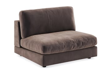 Arken 2-seters Midtmodul i Fløyel 120 cm bred