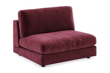 Arken 2-seters Midtmodul i Fløyel 120 cm bred