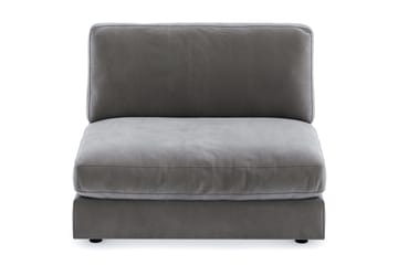 Arken 2-seters Midtmodul i Fløyel 120 cm bred - Mørk grå - Møbler - Sofaer - Modulsofaer - Midtmodul