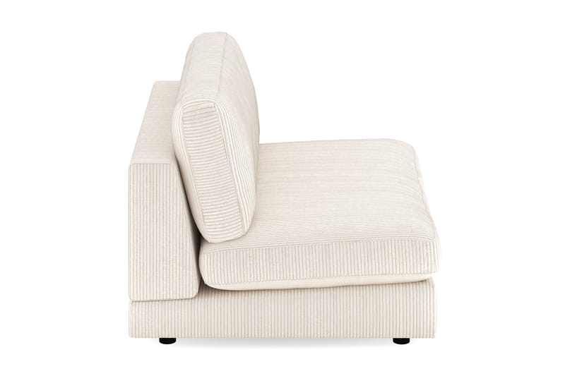 Arken 2-seters Midtmodul i Manchester 120 cm bred - Beige - Møbler - Sofaer - Modulsofaer - Midtmodul