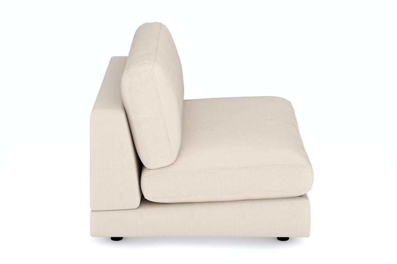 Arken 2-seters Midtmodul i Manchester 120 cm bred - Beige - Møbler - Sofaer - Modulsofaer - Midtmodul