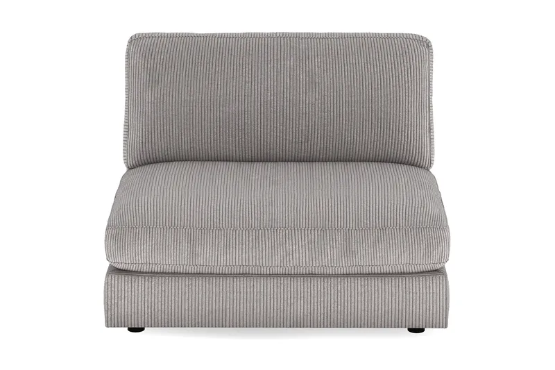 Arken 2-seters Midtmodul i Manchester 120 cm bred - Mørk grå - Møbler - Sofaer - Modulsofaer - Midtmodul