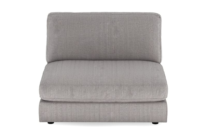 Arken 2-seters Midtmodul i Manchester 120 cm bred - Mørk grå - Møbler - Sofaer - Modulsofaer - Midtmodul