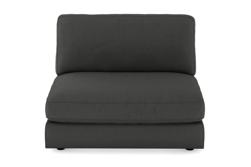 Arken 2-seters Midtmodul i Manchester 120 cm bred - Mørk grå - Møbler - Sofaer - Modulsofaer - Midtmodul