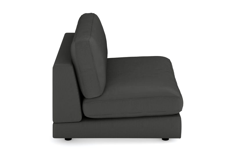 Arken 2-seters Midtmodul i Manchester 120 cm bred - Mørk grå - Møbler - Sofaer - Modulsofaer - Midtmodul