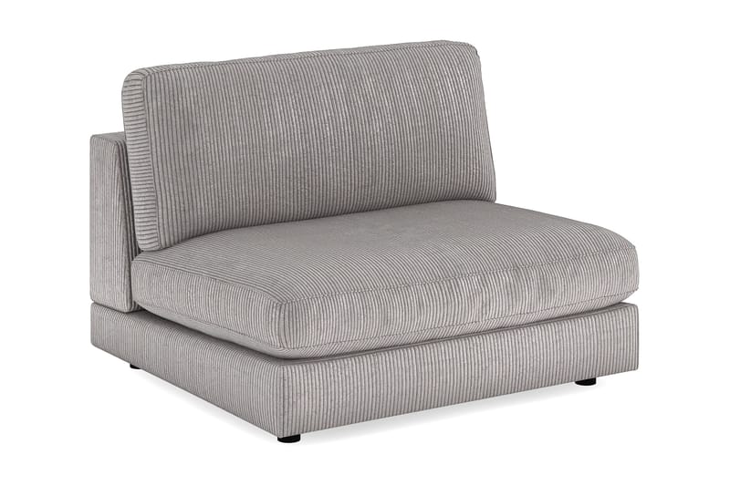 Arken 2-seters Midtmodul i Manchester 120 cm bred - Mørk grå - Møbler - Sofaer - Modulsofaer - Midtmodul