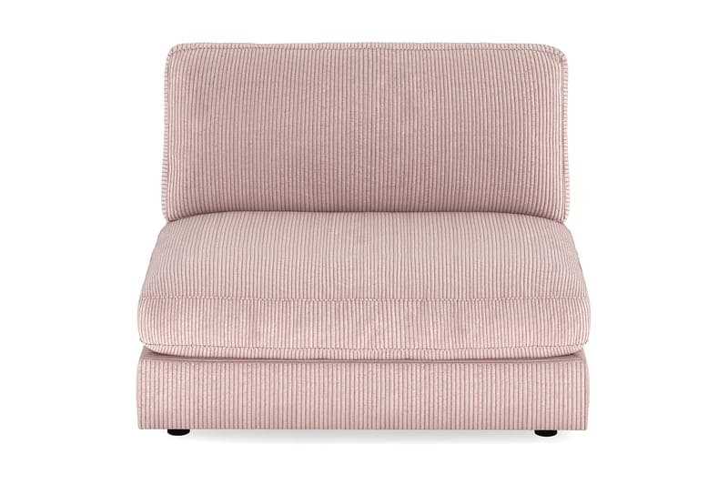 Arken 2-seters Midtmodul i Manchester 120 cm bred - Rosa - Møbler - Sofaer - Modulsofaer - Midtmodul