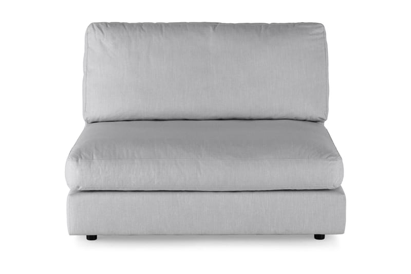 Arken 2-seters Midtmodul i Stoff 120 cm bred - Grå - Møbler - Sofaer - Modulsofaer - Midtmodul