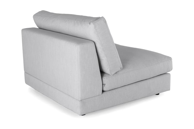 Arken 2-seters Midtmodul i Stoff 120 cm bred - Grå - Møbler - Sofaer - Modulsofaer - Midtmodul