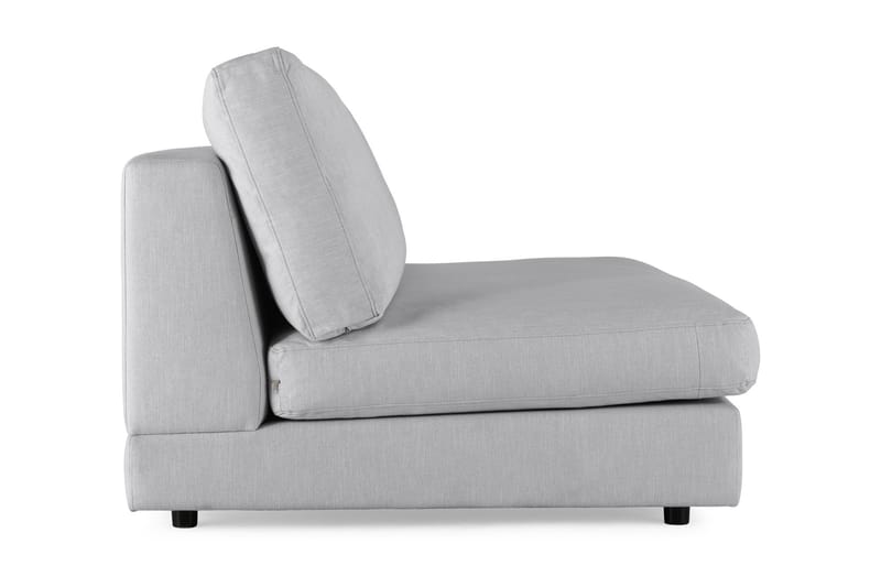 Arken 2-seters Midtmodul i Stoff 120 cm bred - Grå - Møbler - Sofaer - Modulsofaer - Midtmodul