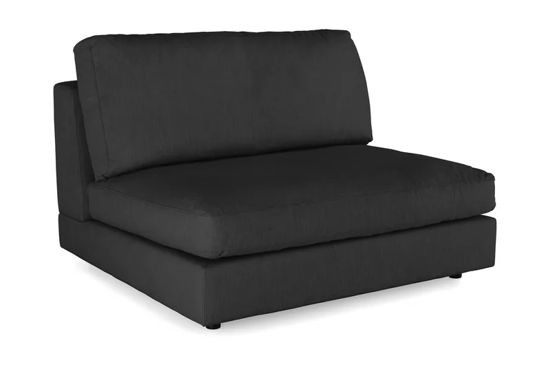 Arken 2-seters Midtmodul i Stoff 120 cm bred - Lys grå - Møbler - Sofaer - Modulsofaer - Midtmodul
