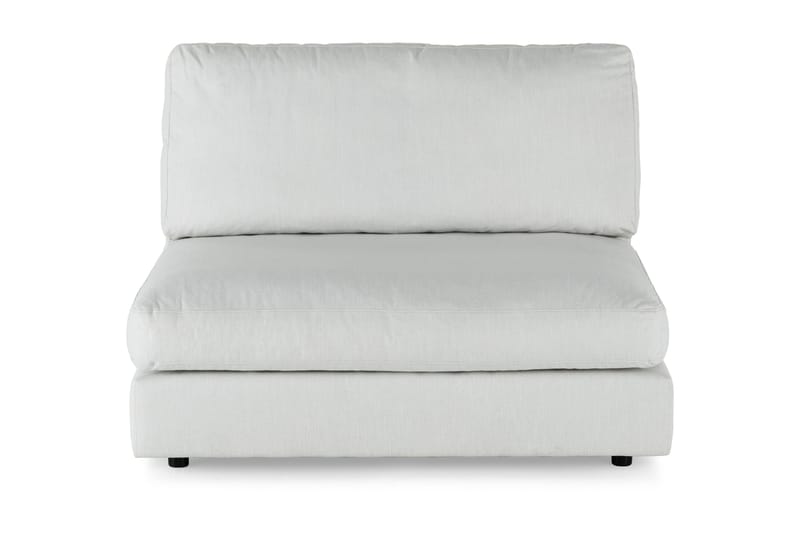 Arken 2-seters Midtmodul i Stoff 120 cm bred - Lys grå - Møbler - Sofaer - Modulsofaer - Midtmodul