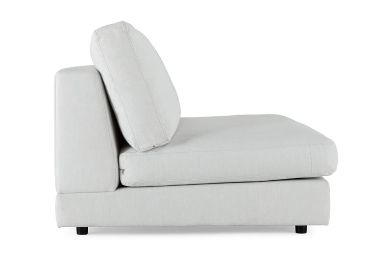 Arken 2-seters Midtmodul i Stoff 120 cm bred - Lys grå - Møbler - Sofaer - Modulsofaer - Midtmodul