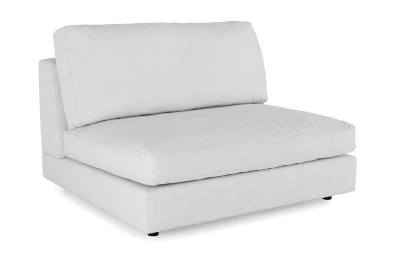 Arken 2-seters Midtmodul i Stoff 120 cm bred - Lys grå - Møbler - Sofaer - Modulsofaer - Midtmodul