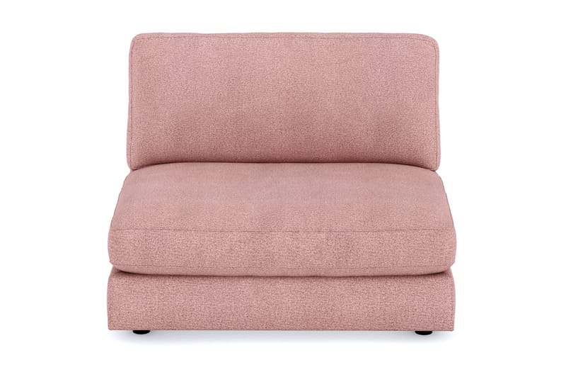 Arken 2-seters Midtmodul i Stoff 120 cm bred - Rosa - Møbler - Sofaer - Modulsofaer - Midtmodul