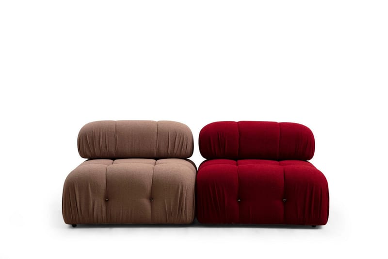 Belgin Midtmodul 95 cm - Rød - Møbler - Sofaer - Modulsofaer - Midtmodul