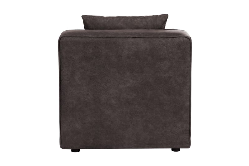 Comoa Mittmodul - Mørkebrun/Svart - Møbler - Sofaer - Modulsofaer - Midtmodul
